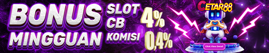 BONUS MINGGUAN SLOT